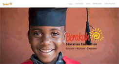 Desktop Screenshot of berakah.org.za